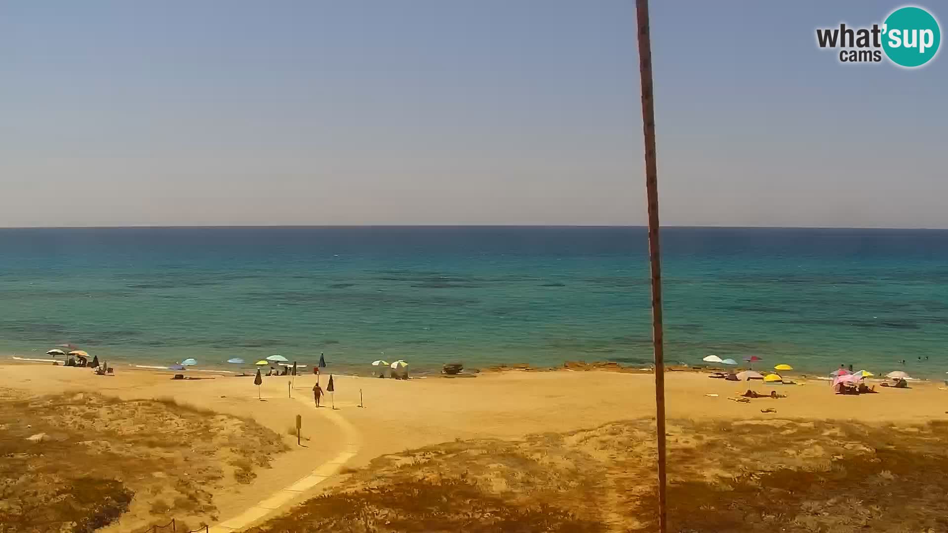 Live Webcam San Giovanni di Sinis beach – Oristano – Sardinia Tourism Italy