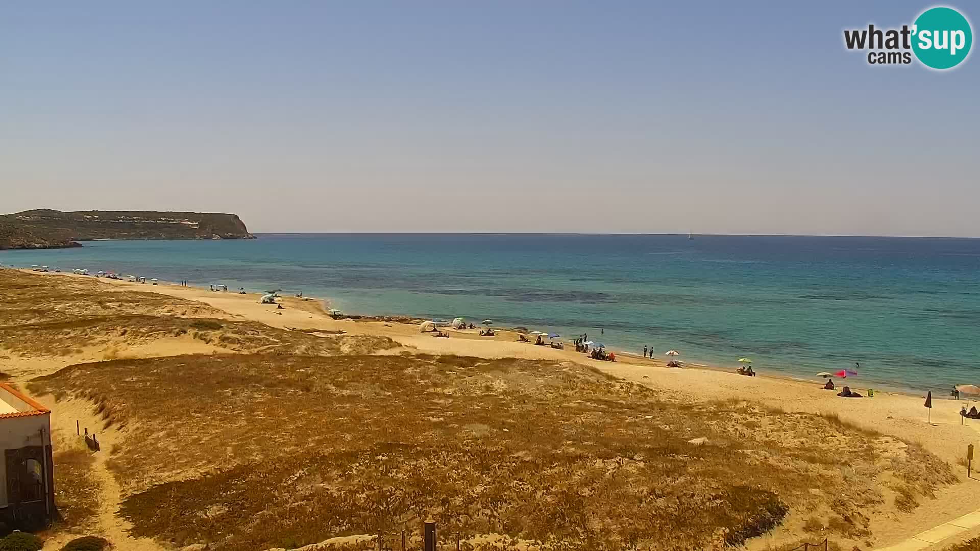 Webcam en direct Plage de San Giovanni di Sinis – Oristano – Sardaigne Tourisme Italie
