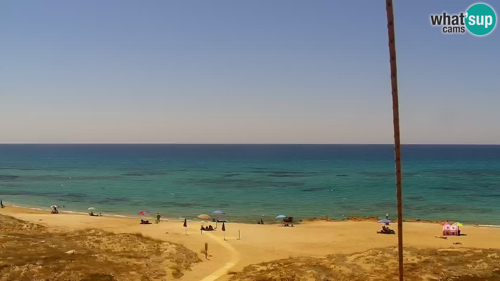 Web kamera uživo Plaža San Giovanni di Sinis – Oristano – Sardinija Turizam Italija