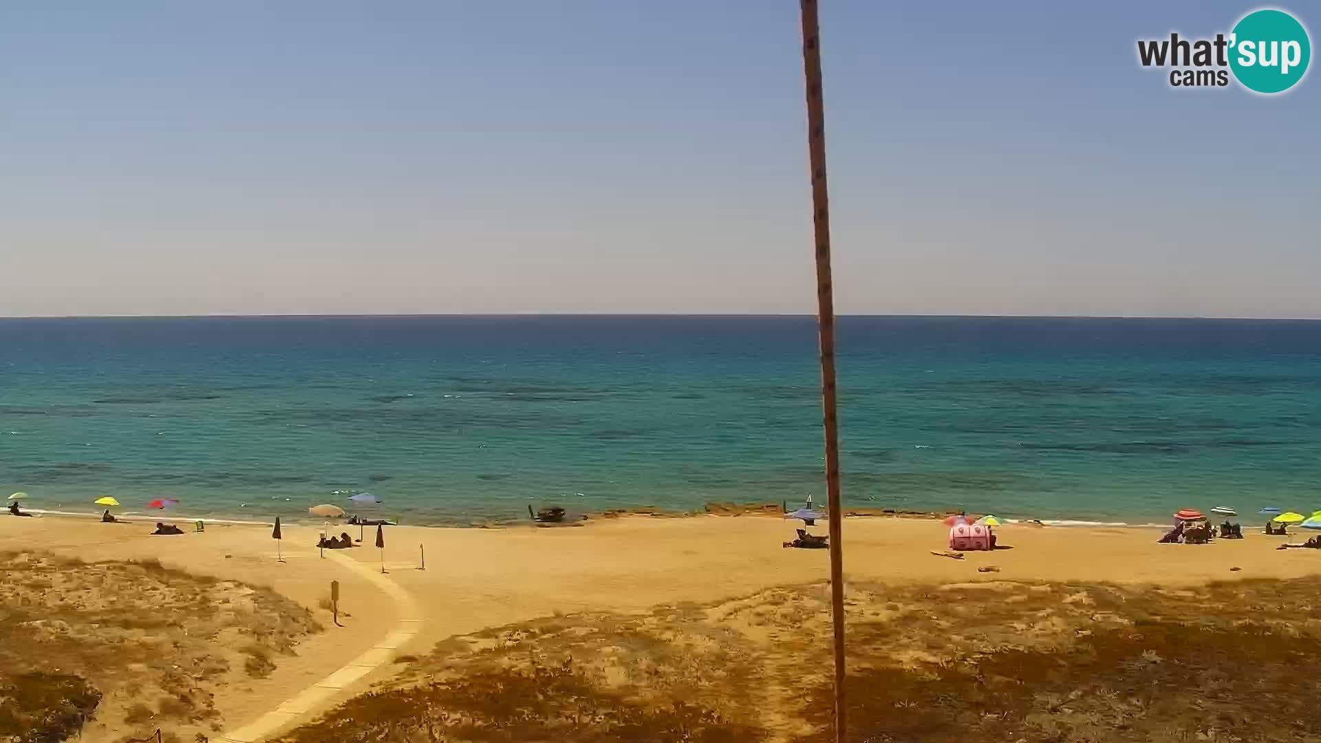 Web kamera uživo Plaža San Giovanni di Sinis – Oristano – Sardinija Turizam Italija