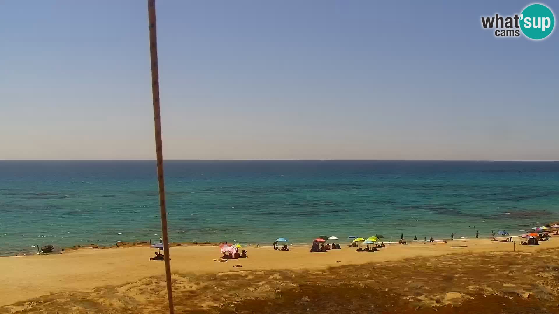 Webcam en directo playa San Giovanni di Sinis – Oristano – Cerdeña Turismo Italia