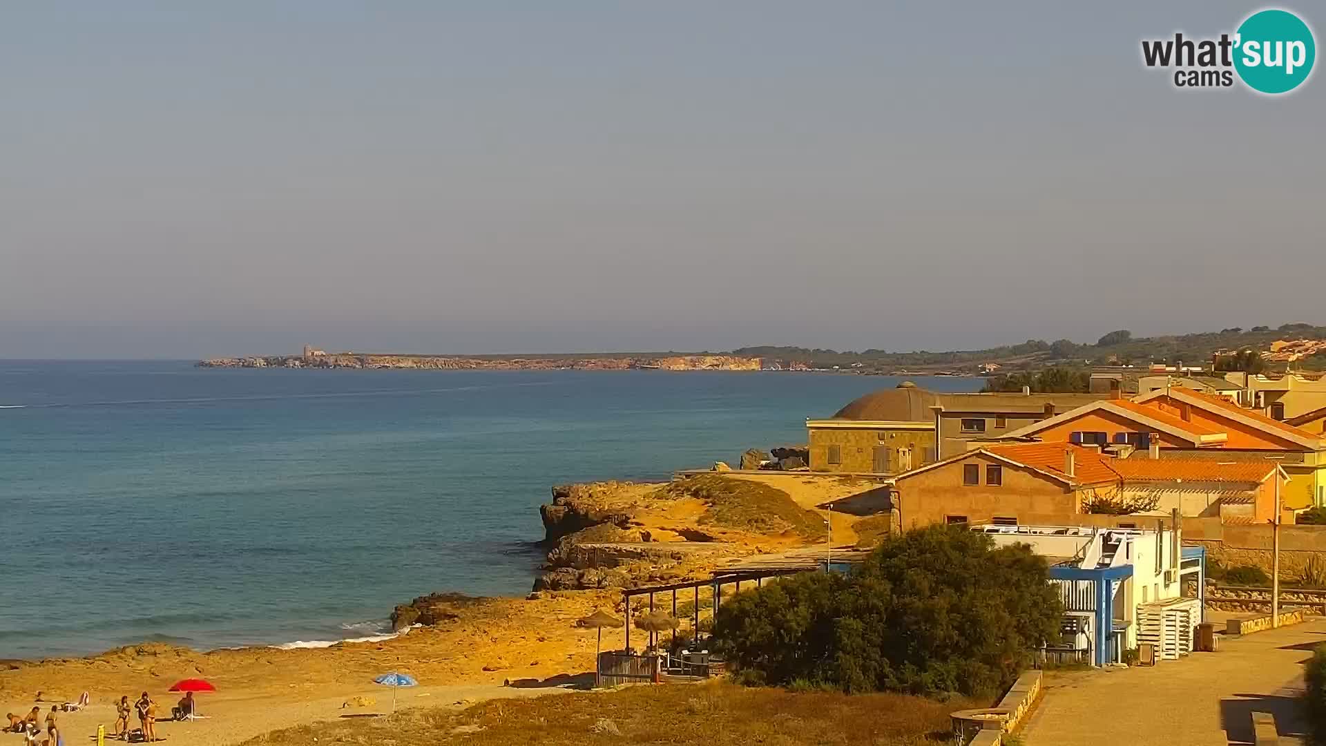 Spletna kamera v živo Plaža San Giovanni di Sinis – Oristano – Sardinija turizem Italija