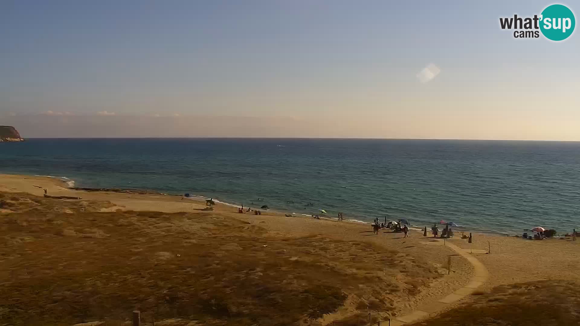 Spletna kamera v živo Plaža San Giovanni di Sinis – Oristano – Sardinija turizem Italija