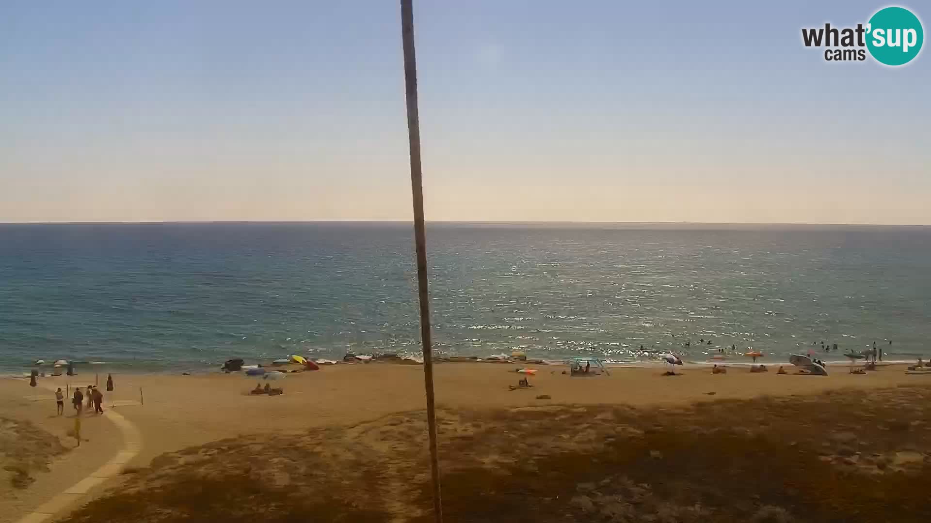 Web kamera uživo Plaža San Giovanni di Sinis – Oristano – Sardinija Turizam Italija