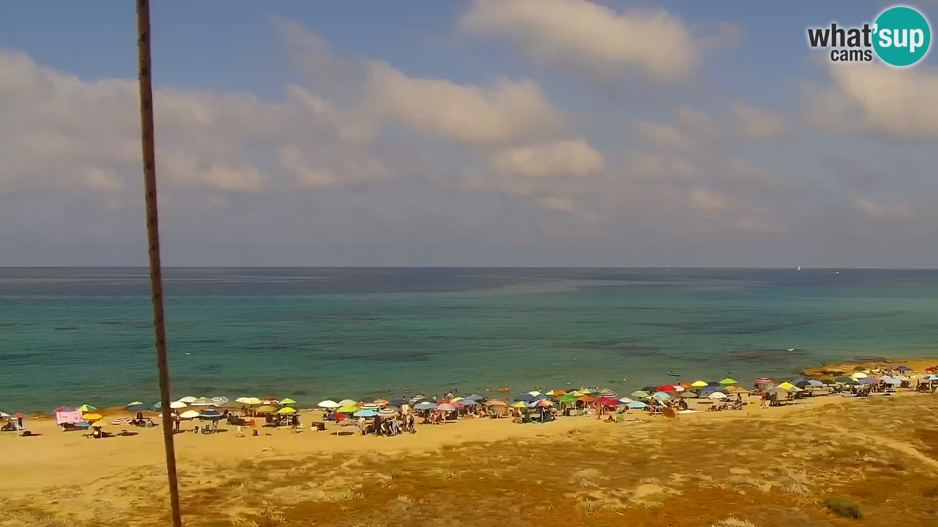 Spletna kamera v živo Plaža San Giovanni di Sinis – Oristano – Sardinija turizem Italija
