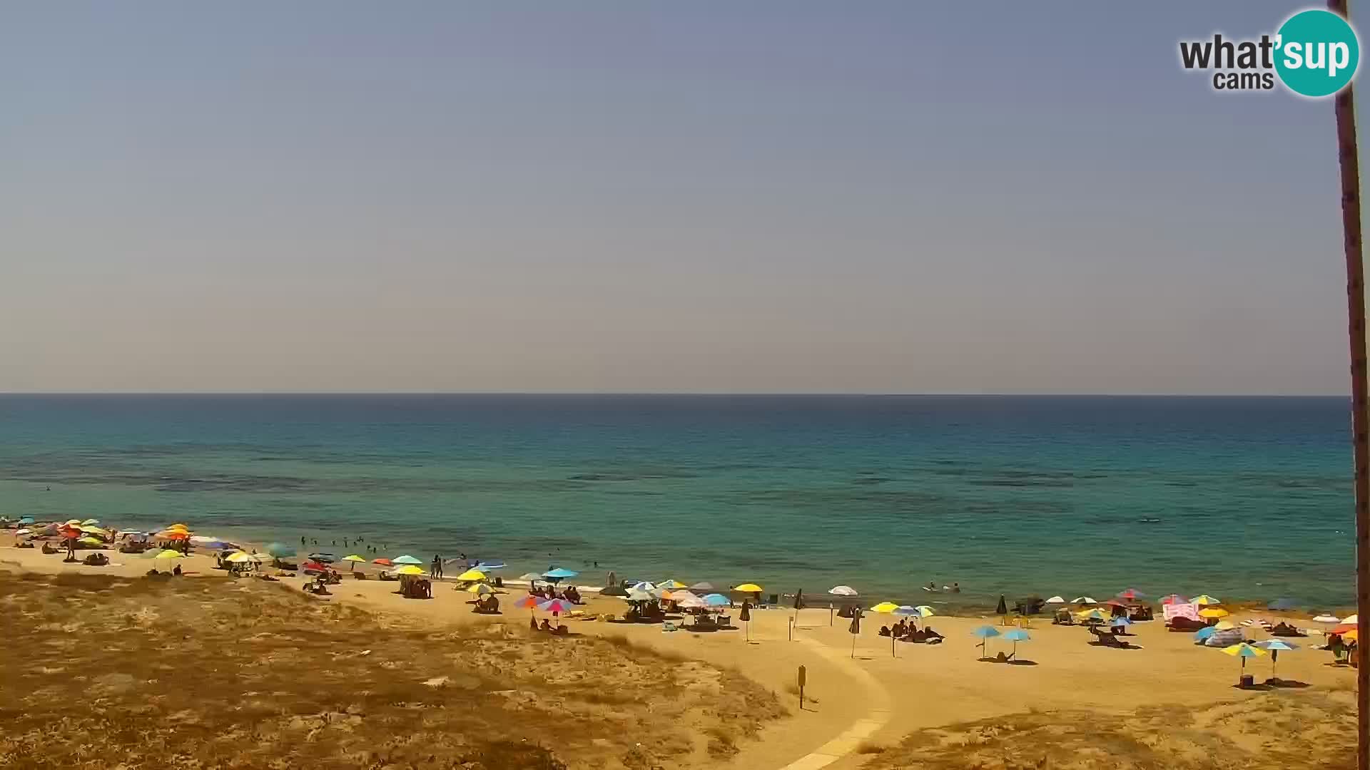 Spletna kamera v živo Plaža San Giovanni di Sinis – Oristano – Sardinija turizem Italija