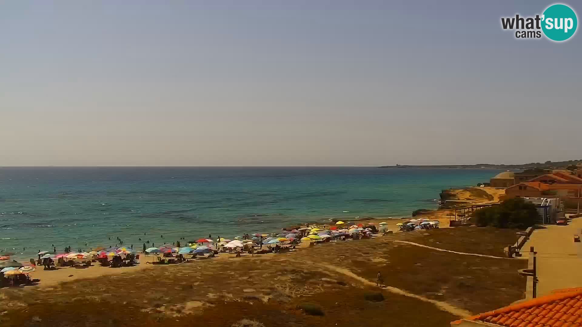 Spletna kamera v živo Plaža San Giovanni di Sinis – Oristano – Sardinija turizem Italija