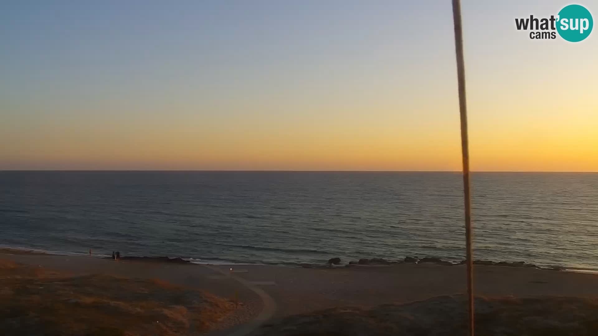 Webcam en direct Plage de San Giovanni di Sinis – Oristano – Sardaigne Tourisme Italie