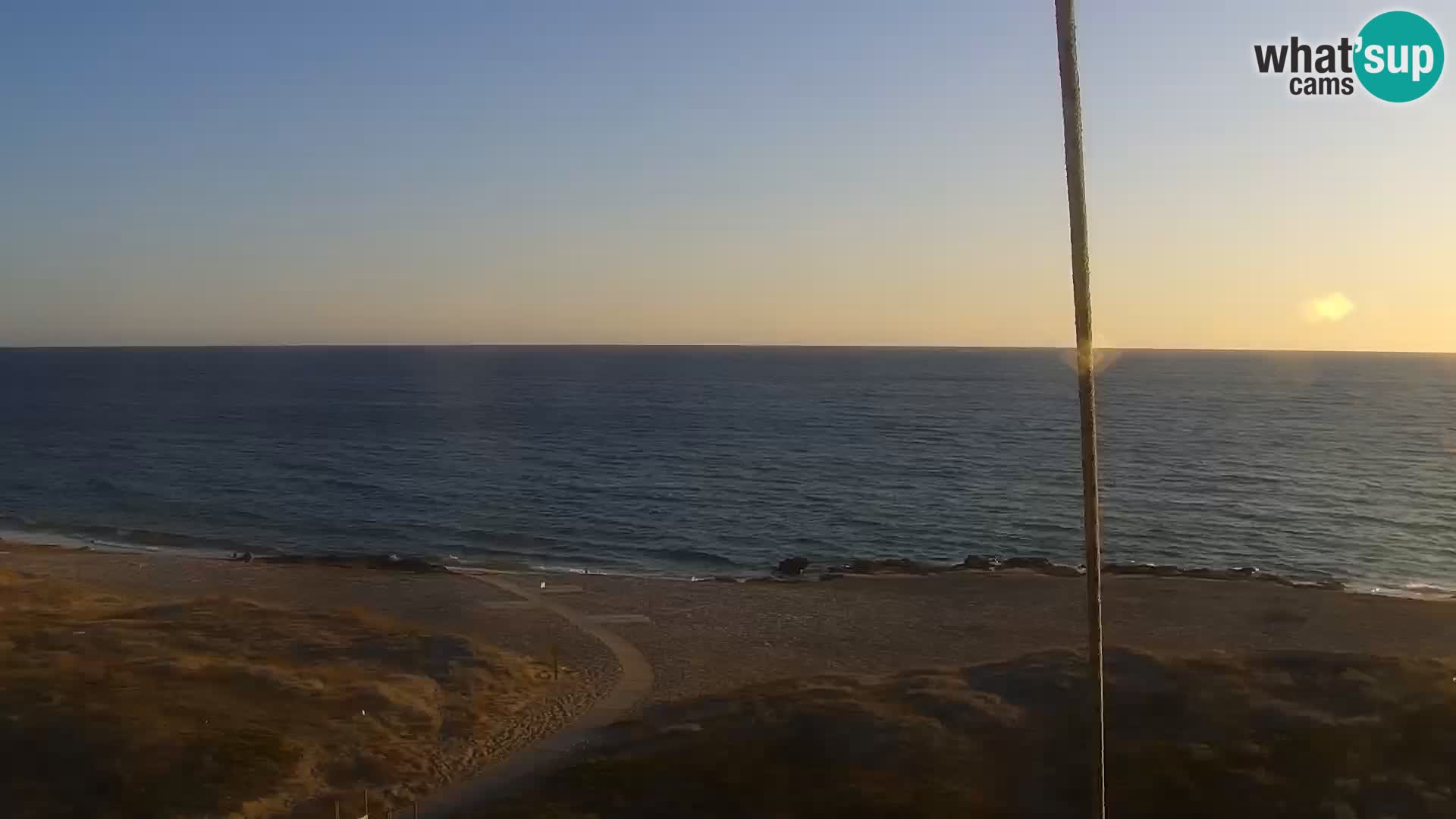 Webcam en directo playa San Giovanni di Sinis – Oristano – Cerdeña Turismo Italia