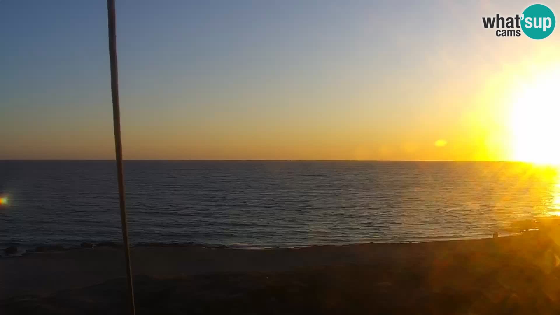 Webcam en direct Plage de San Giovanni di Sinis – Oristano – Sardaigne Tourisme Italie