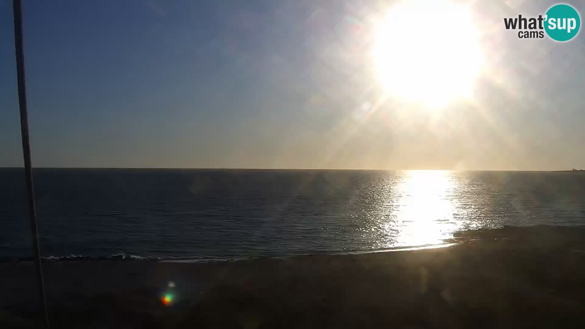 Webcam en direct Plage de San Giovanni di Sinis – Oristano – Sardaigne Tourisme Italie
