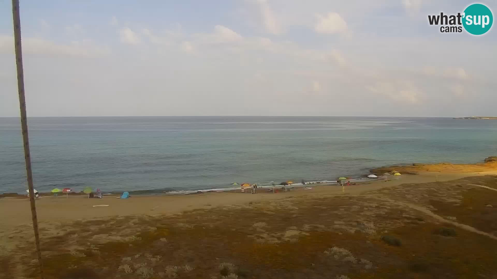 Webcam en direct Plage de San Giovanni di Sinis – Oristano – Sardaigne Tourisme Italie