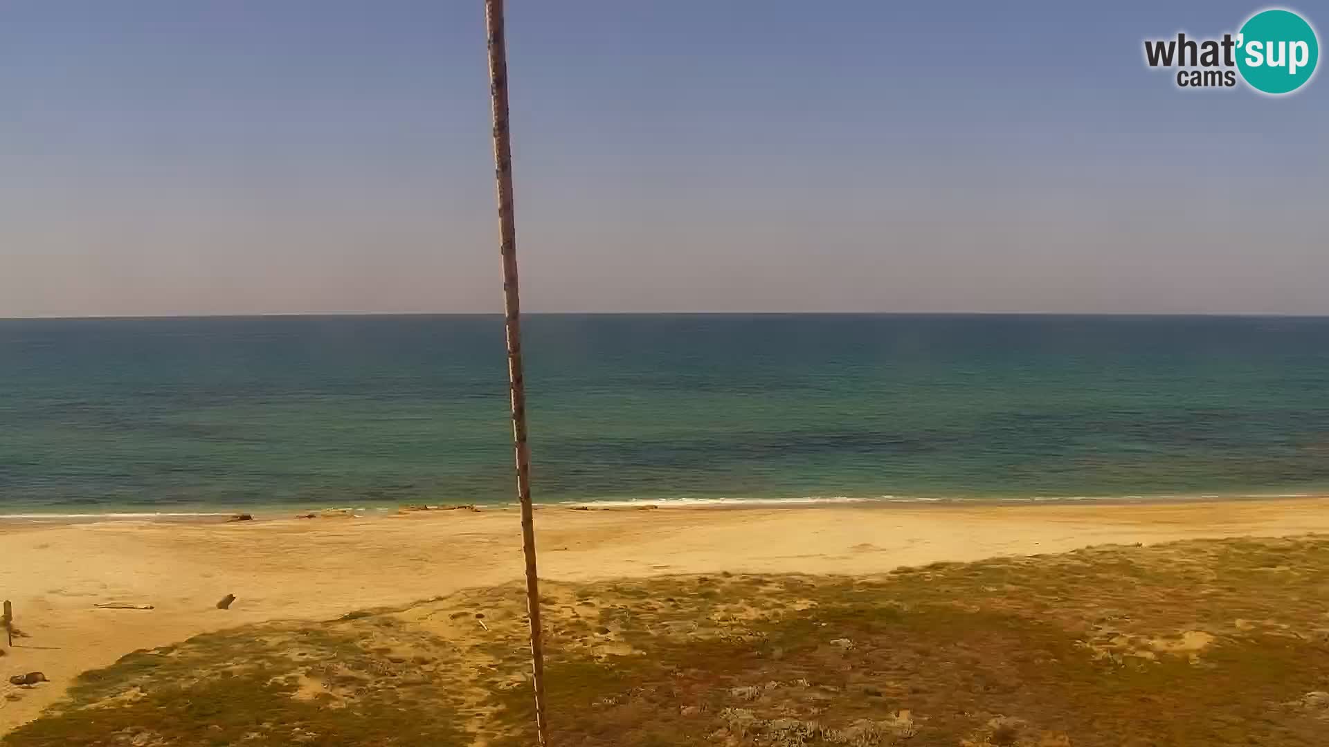 Spletna kamera v živo Plaža San Giovanni di Sinis – Oristano – Sardinija turizem Italija