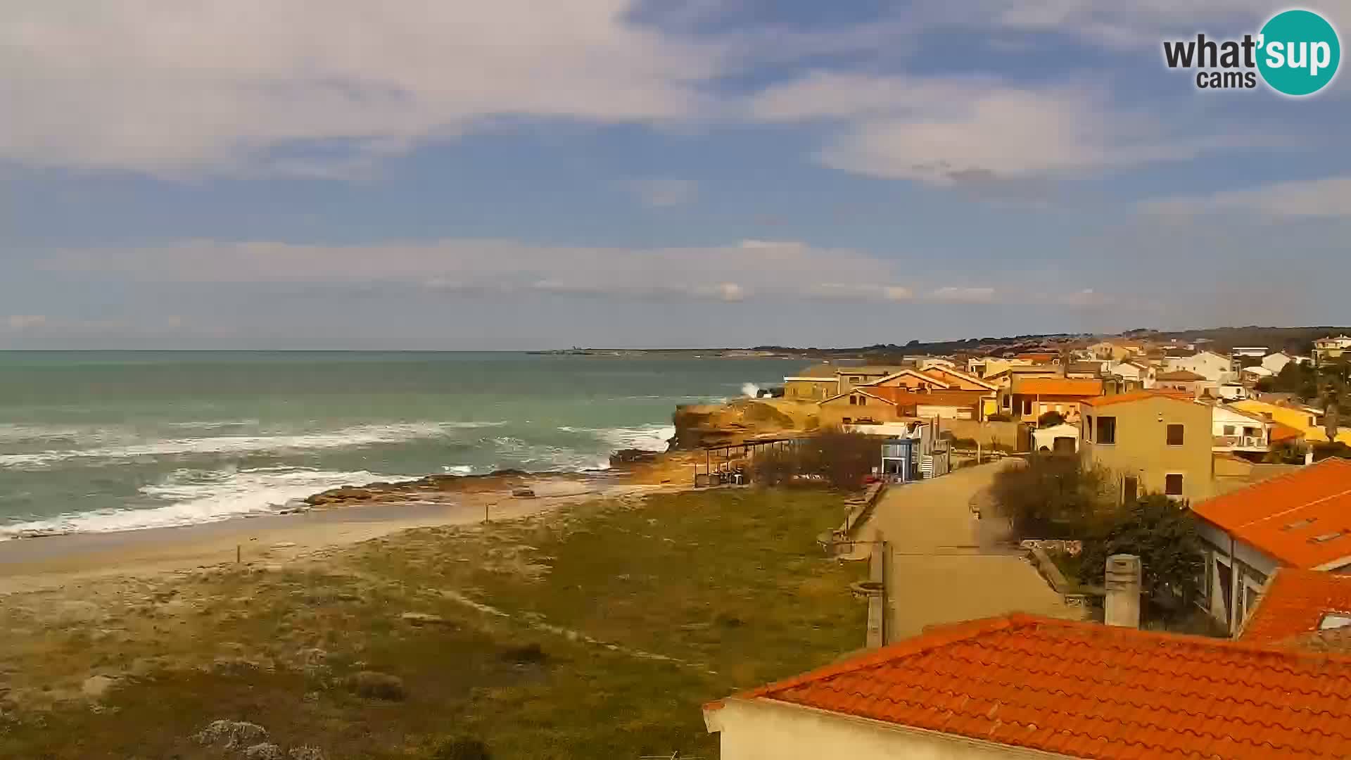 Webcam en direct Plage de San Giovanni di Sinis – Oristano – Sardaigne Tourisme Italie