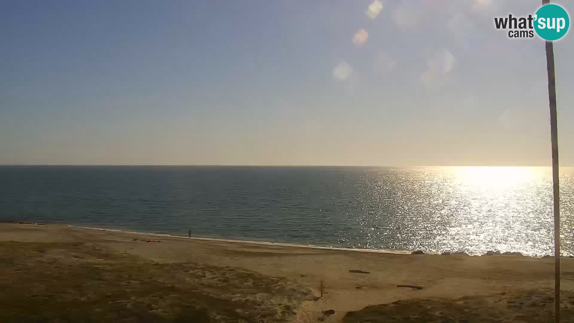 Live Webcam Spiaggia di San Giovanni di Sinis – Oristano – Sardegna Turismo
