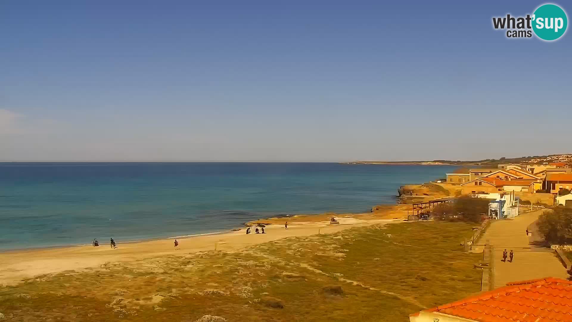 Spletna kamera v živo Plaža San Giovanni di Sinis – Oristano – Sardinija turizem Italija