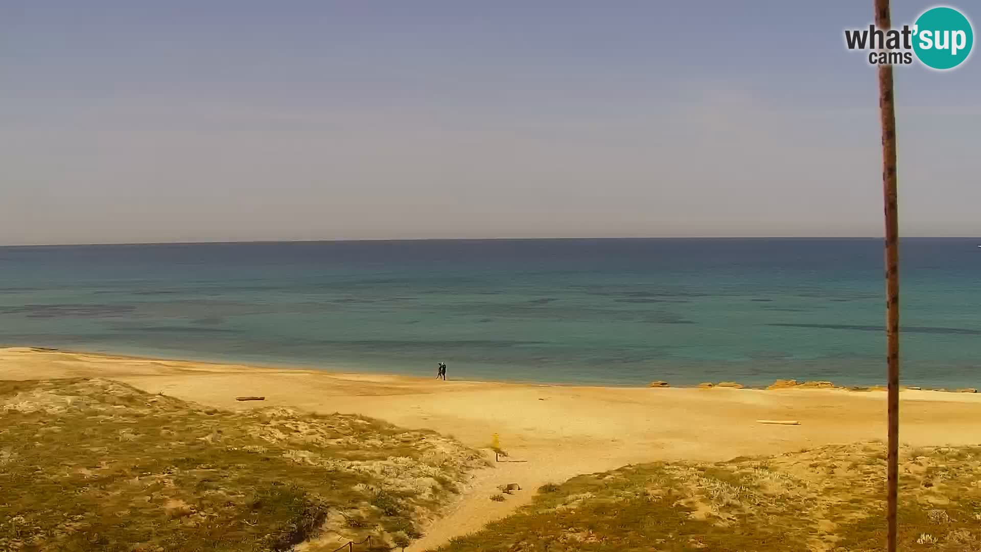 Spletna kamera v živo Plaža San Giovanni di Sinis – Oristano – Sardinija turizem Italija