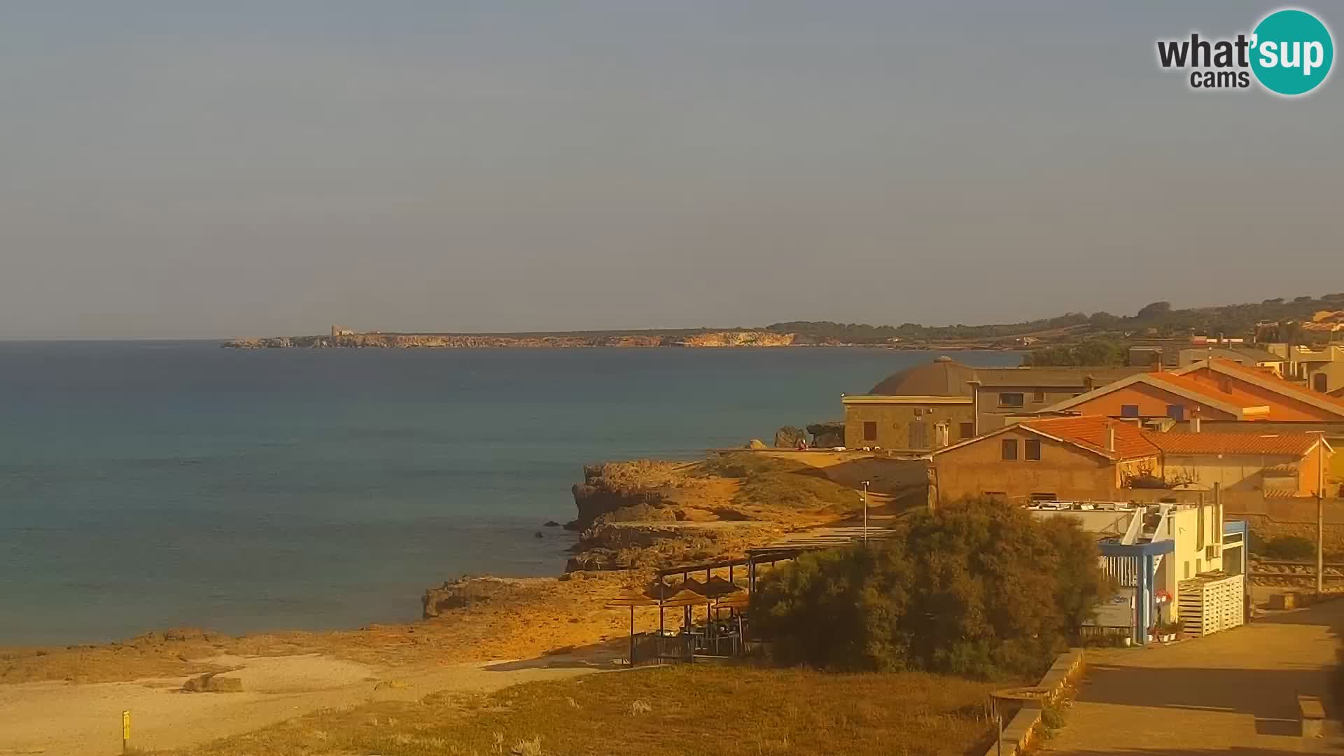Webcam en direct Plage de San Giovanni di Sinis – Oristano – Sardaigne Tourisme Italie