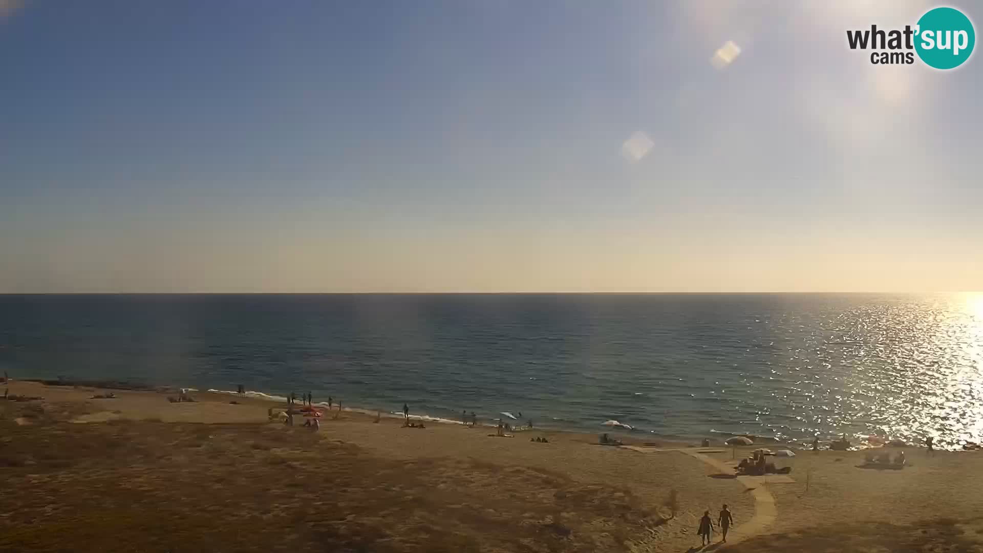 Webcam en direct Plage de San Giovanni di Sinis – Oristano – Sardaigne Tourisme Italie