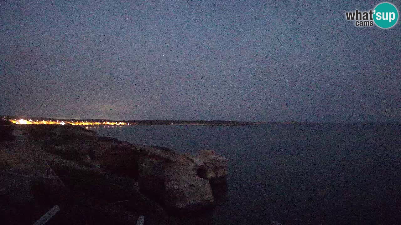 Live Webcam Putzu Idu beach – Arco di S’Architteddu – Oristano livecam Sardinia – Italy