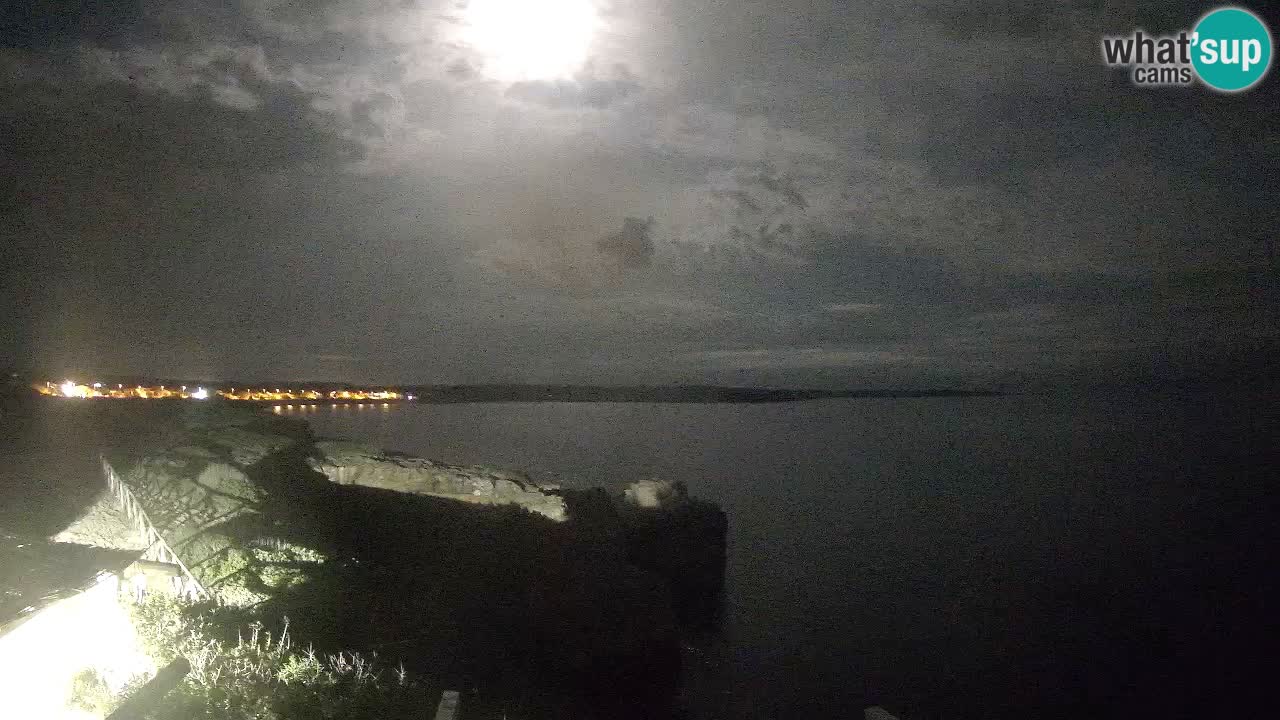 Live Webcam Putzu Idu beach – Arco di S’Architteddu – Oristano livecam Sardinia – Italy