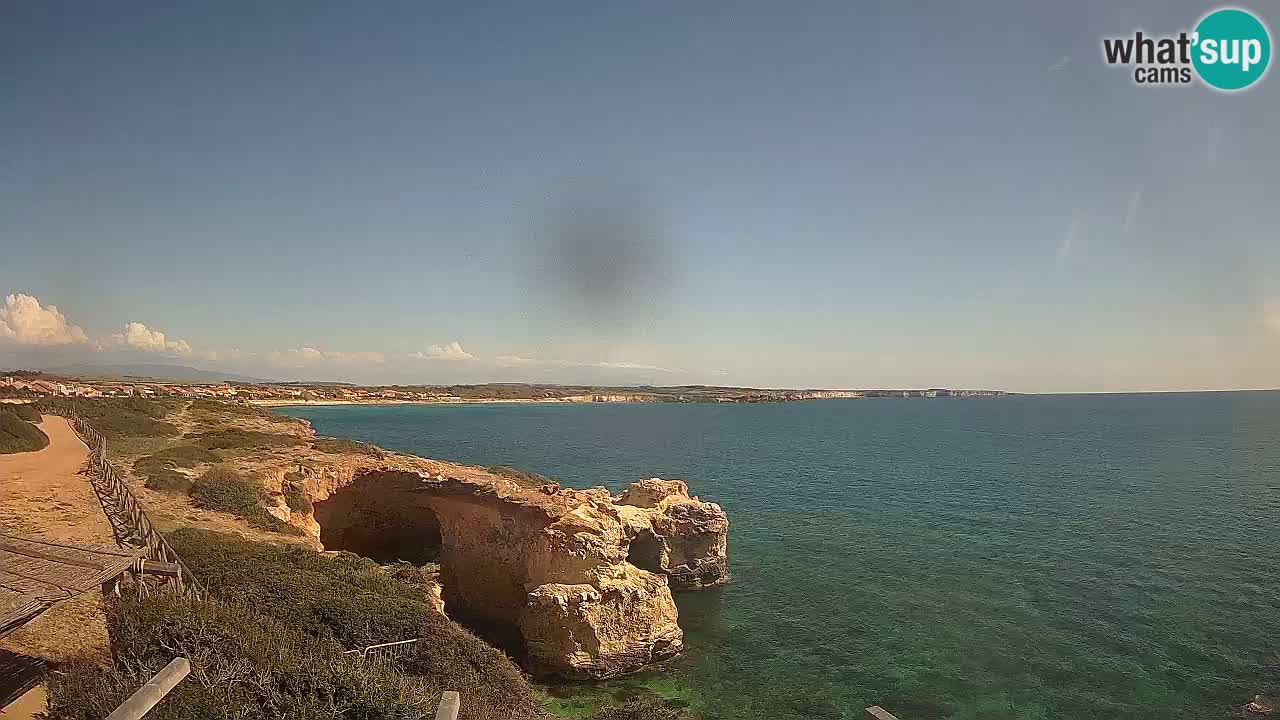 Webcam en direct Plage Putzu Idu – Arco di S’Architteddu – Oristano livecam Sardaigne – Italie