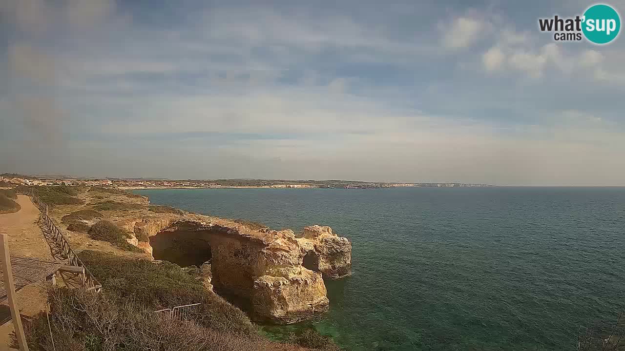 Web kamera uživo Plaža Putzu Idu – Arco di S’Architteddu – Oristano Sardinija – Italija