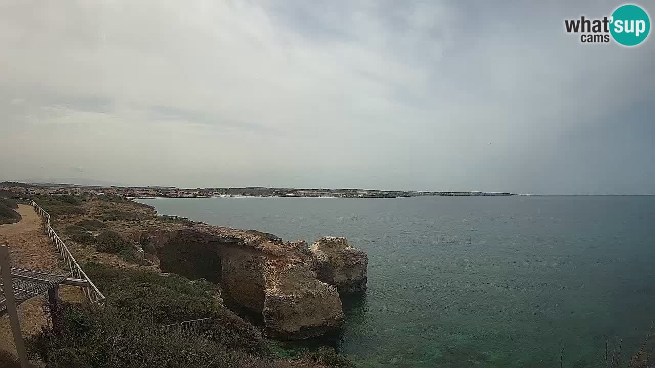 Web kamera uživo Plaža Putzu Idu – Arco di S’Architteddu – Oristano Sardinija – Italija