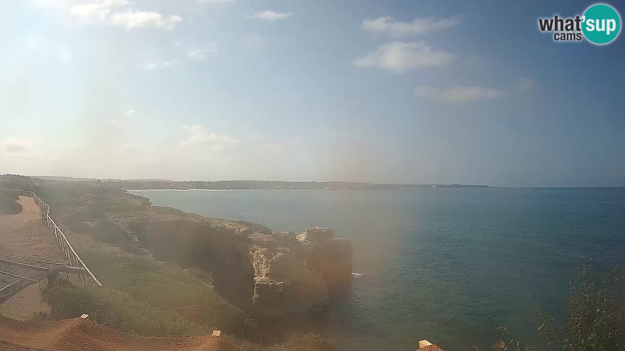 Live Webcam Putzu Idu beach – Arco di S’Architteddu – Oristano livecam Sardinia – Italy