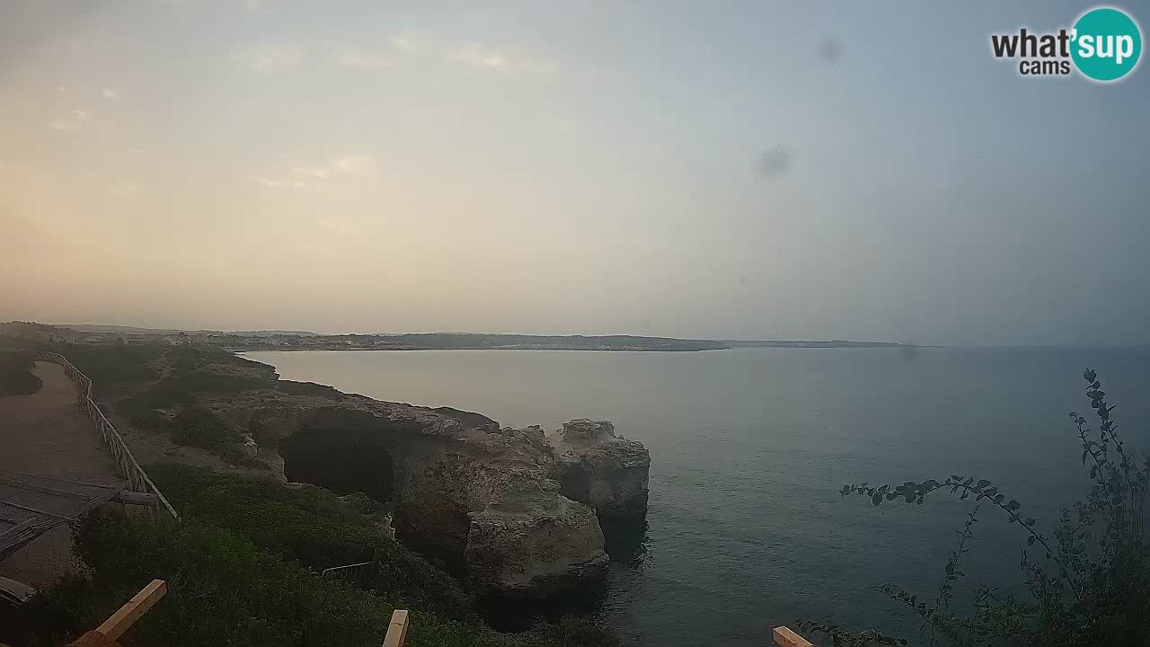 Live Webcam Putzu Idu beach – Arco di S’Architteddu – Oristano livecam Cerdeña – Italia