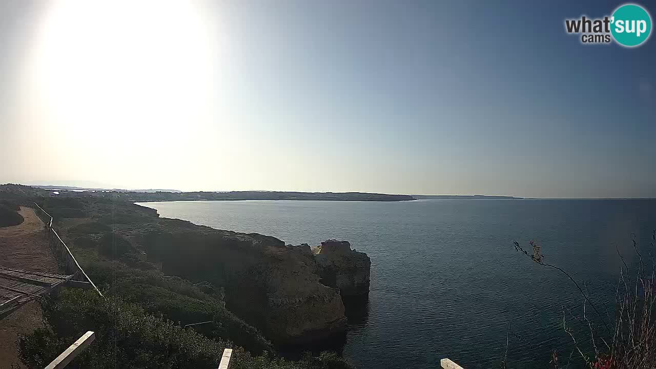 Live Webcam Putzu Idu Strand – Arco di S’Architteddu – Oristano livecam Sardinien – Italien