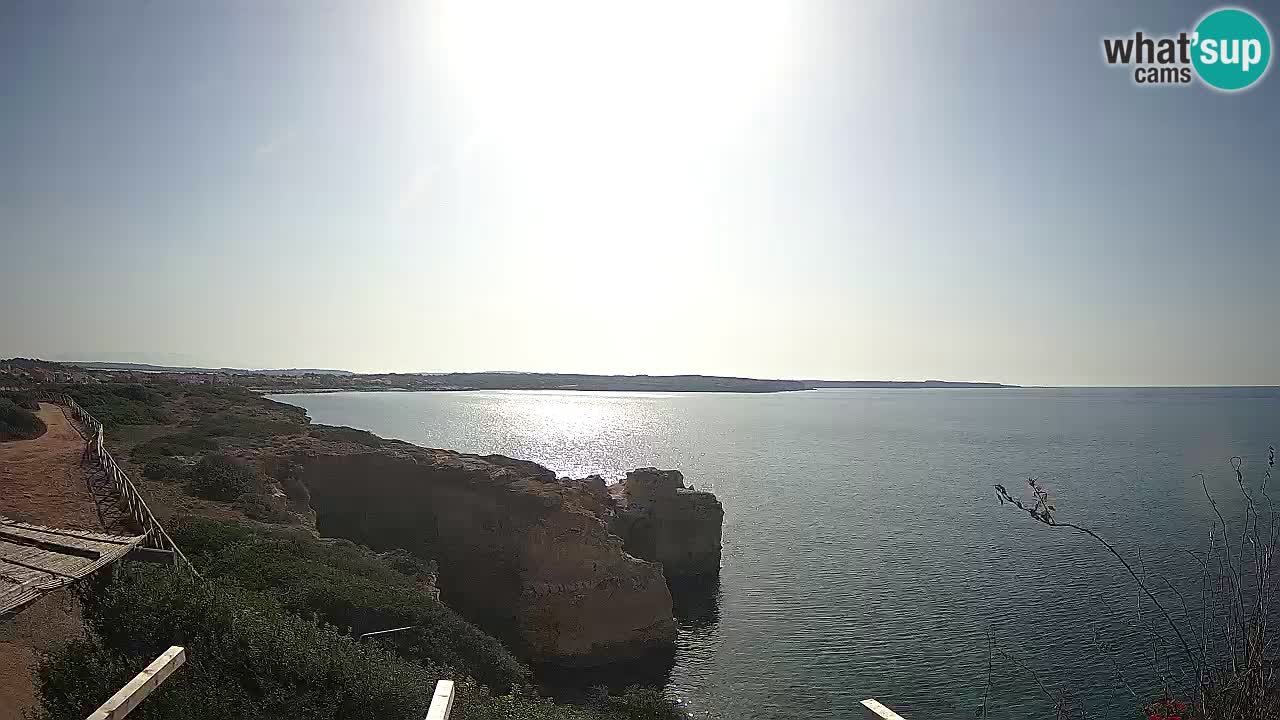 Live Webcam Putzu Idu beach – Arco di S’Architteddu – Oristano livecam Cerdeña – Italia