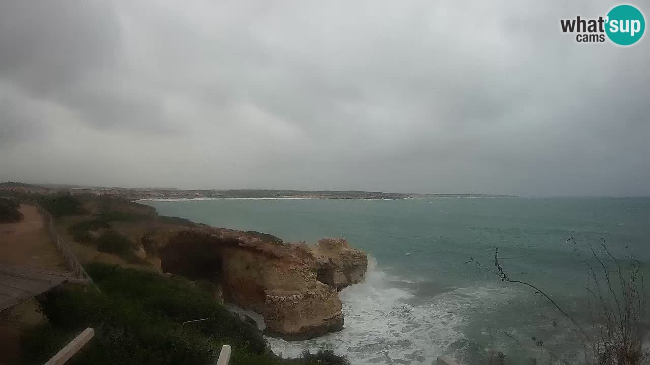 Live Webcam Putzu Idu Strand – Arco di S’Architteddu – Oristano livecam Sardinien – Italien