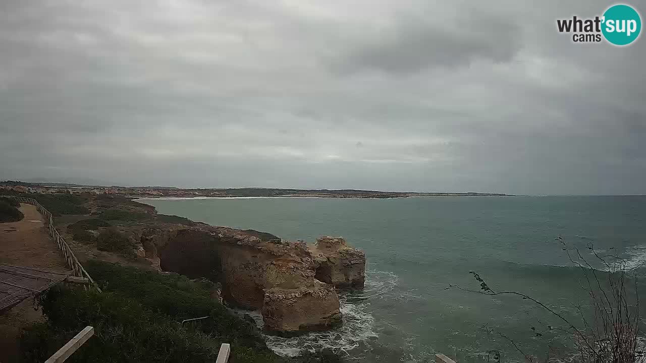 Web kamera uživo Plaža Putzu Idu – Arco di S’Architteddu – Oristano Sardinija – Italija