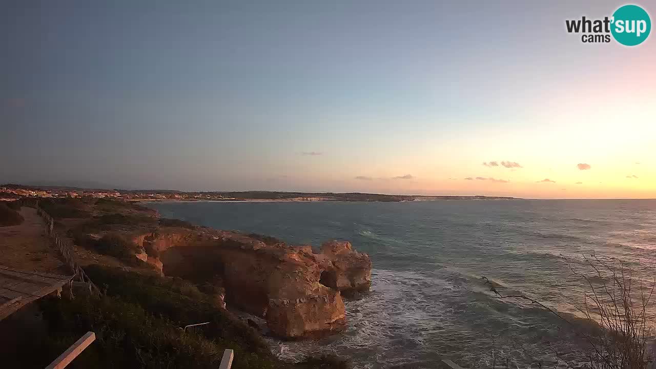 Live Webcam Putzu Idu beach – Arco di S’Architteddu – Oristano livecam Cerdeña – Italia