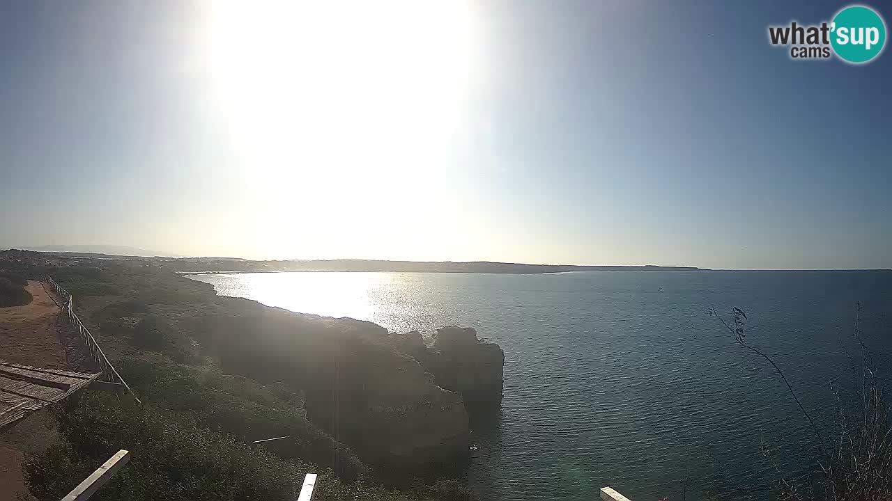 Live Webcam Putzu Idu beach – Arco di S’Architteddu – Oristano livecam Cerdeña – Italia