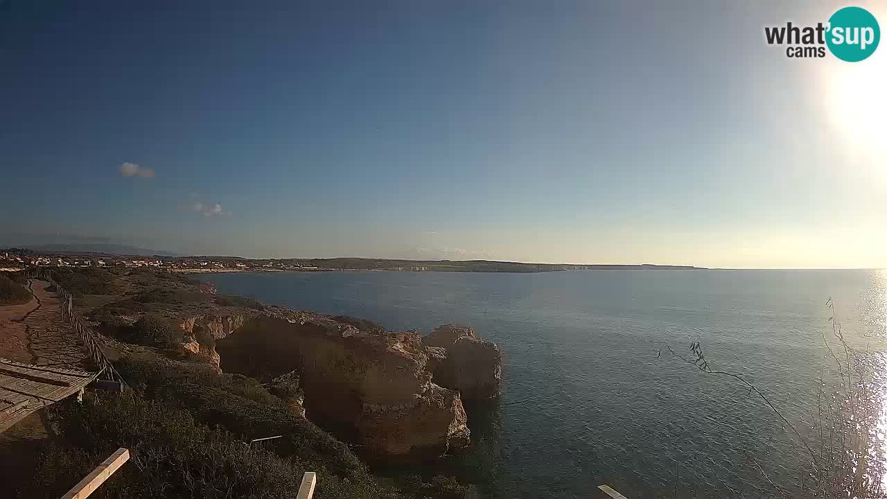 Live Webcam Putzu Idu beach – Arco di S’Architteddu – Oristano livecam Cerdeña – Italia