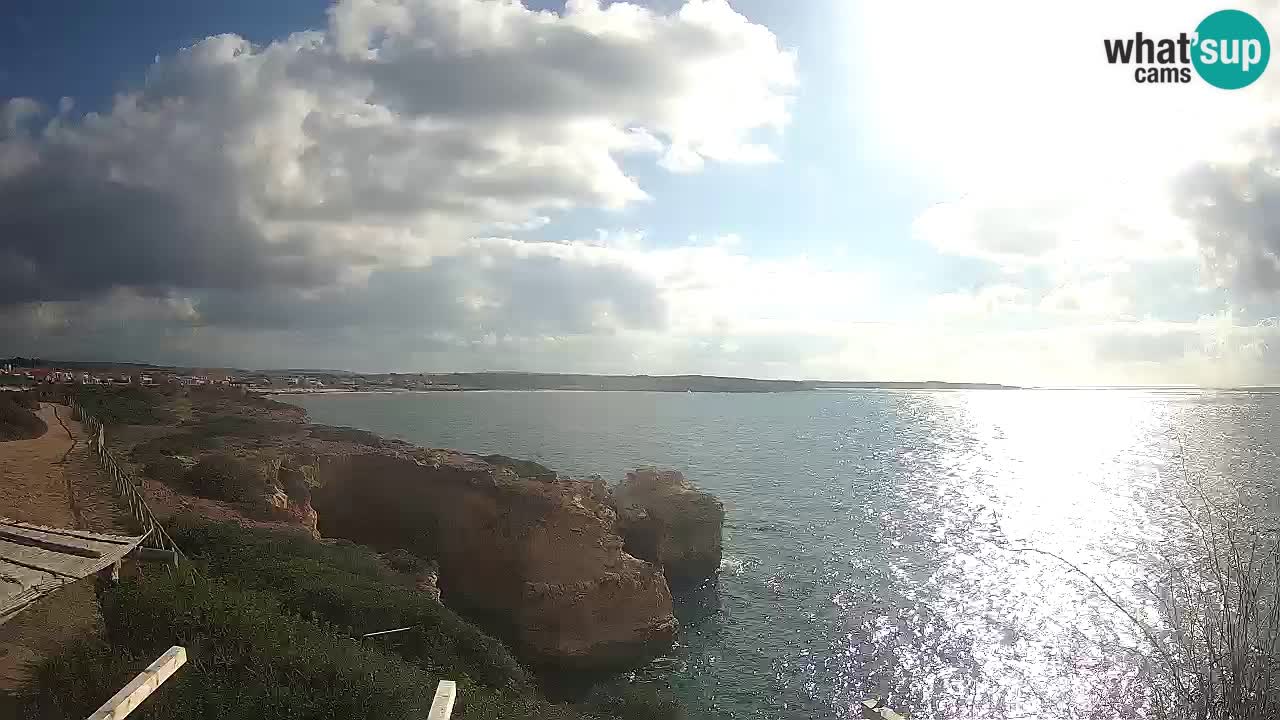 Live Webcam Putzu Idu beach – Arco di S’Architteddu – Oristano livecam Cerdeña – Italia