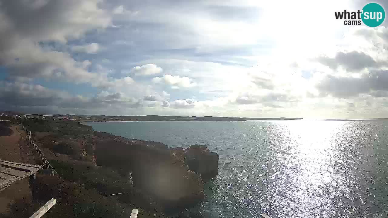 Live Webcam Putzu Idu beach – Arco di S’Architteddu – Oristano livecam Sardinia – Italy