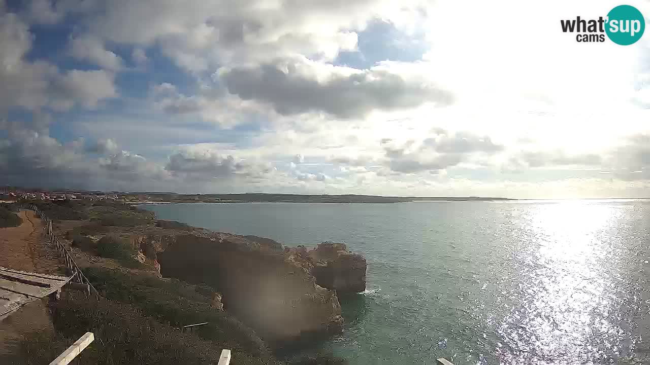 Live Webcam Putzu Idu Strand – Arco di S’Architteddu – Oristano livecam Sardinien – Italien