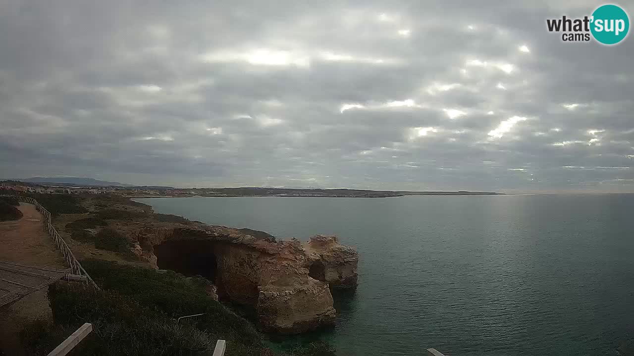 Live Webcam Putzu Idu Strand – Arco di S’Architteddu – Oristano livecam Sardinien – Italien