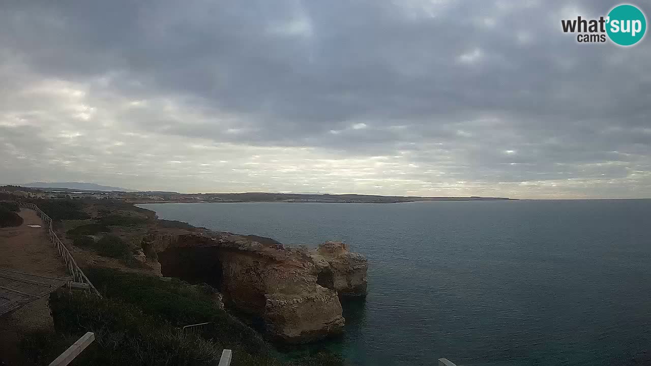 Web kamera uživo Plaža Putzu Idu – Arco di S’Architteddu – Oristano Sardinija – Italija