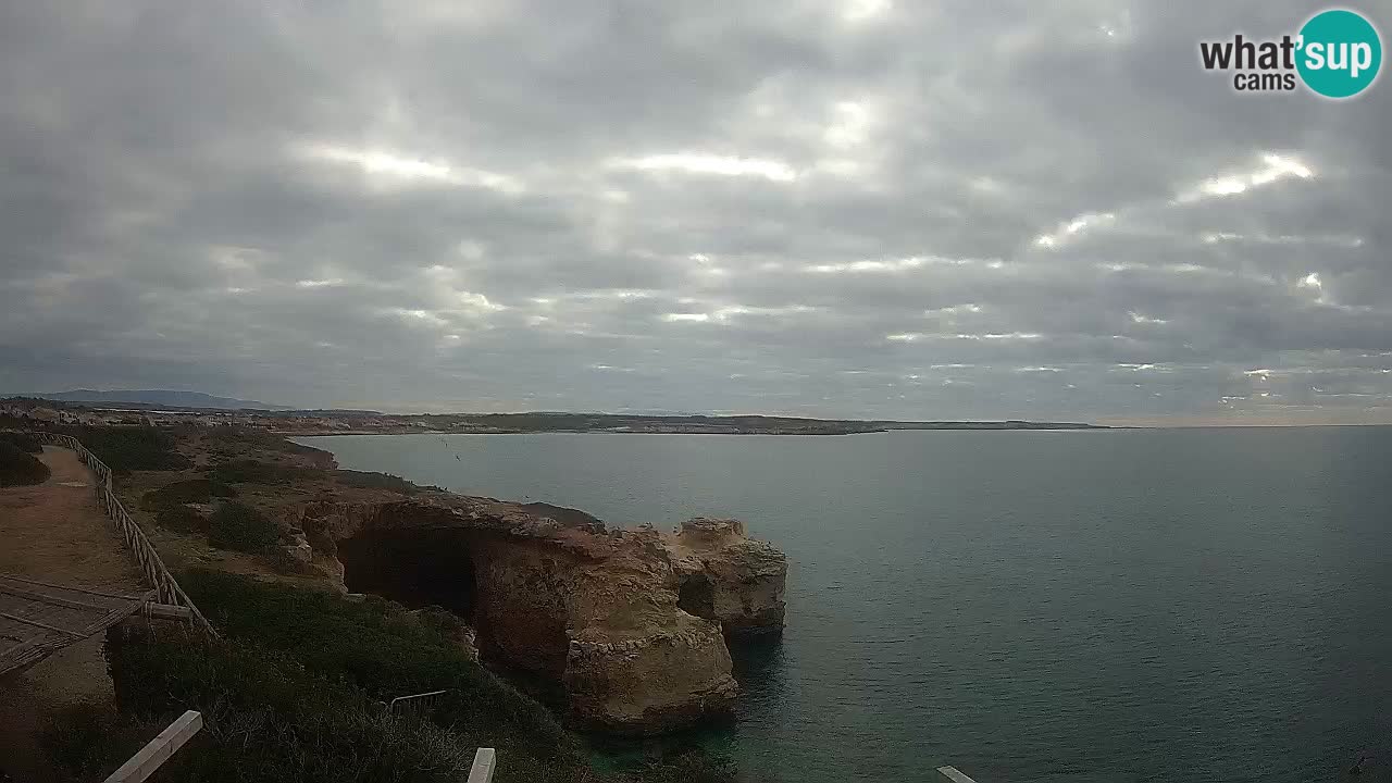 Web kamera uživo Plaža Putzu Idu – Arco di S’Architteddu – Oristano Sardinija – Italija