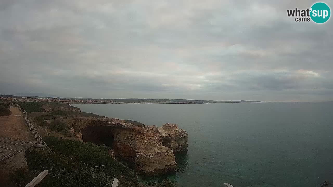 Web kamera uživo Plaža Putzu Idu – Arco di S’Architteddu – Oristano Sardinija – Italija