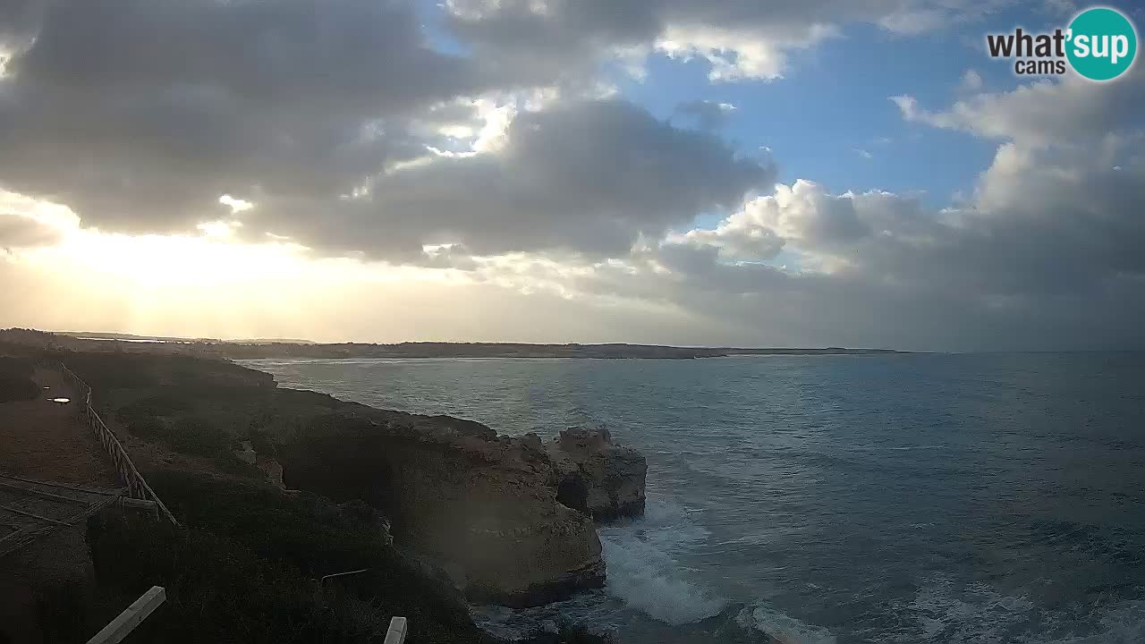 Live Webcam Spiaggia Putzu Idu – Arco di S’Architteddu – Oristano livecam Sardegna