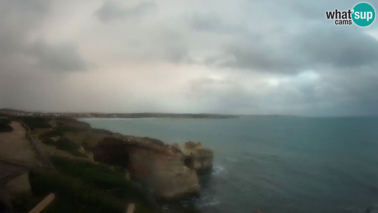 Webcam en direct Plage Putzu Idu – Arco di S’Architteddu – Oristano livecam Sardaigne – Italie