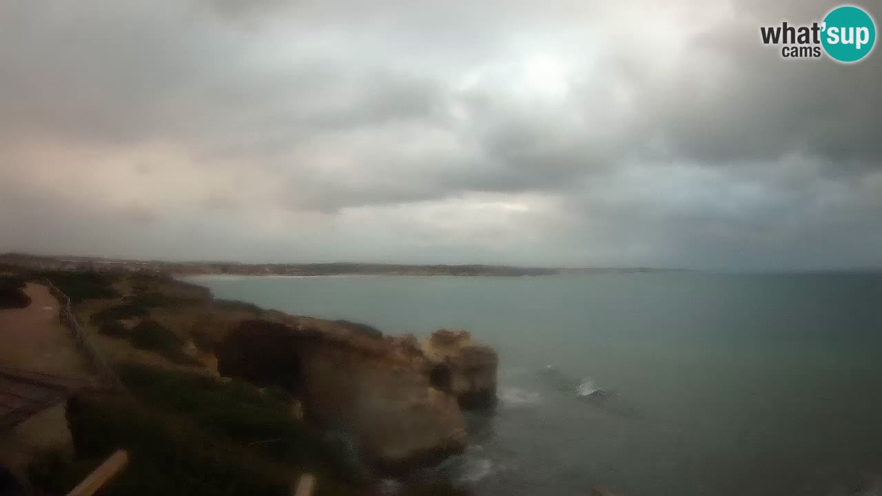 Live Webcam Putzu Idu Strand – Arco di S’Architteddu – Oristano livecam Sardinien – Italien