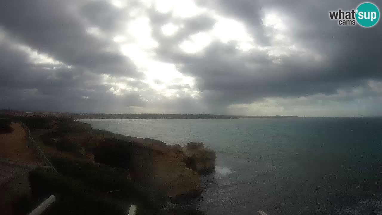 Live Webcam Putzu Idu Strand – Arco di S’Architteddu – Oristano livecam Sardinien – Italien