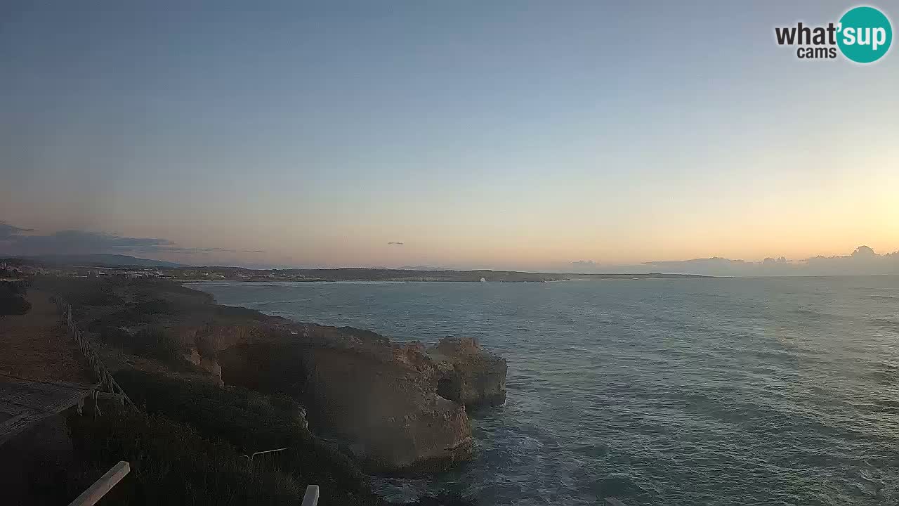 Webcam en direct Plage Putzu Idu – Arco di S’Architteddu – Oristano livecam Sardaigne – Italie