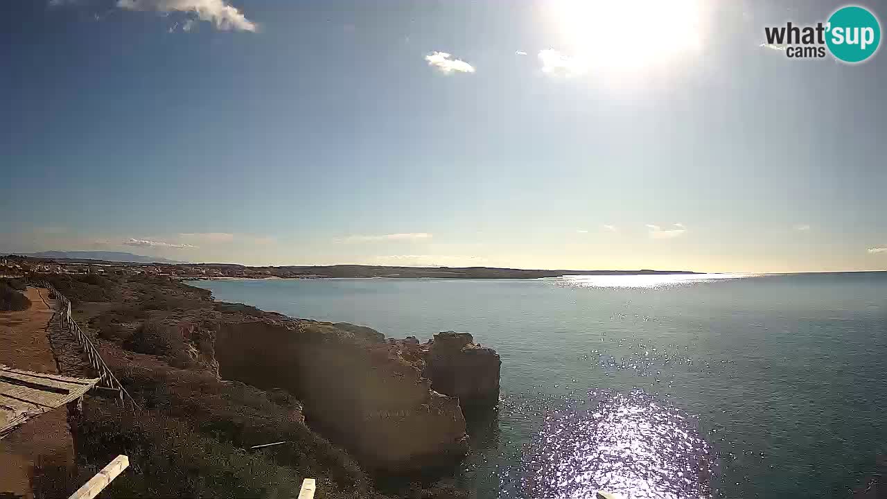 Live Webcam Putzu Idu beach – Arco di S’Architteddu – Oristano livecam Sardinia – Italy